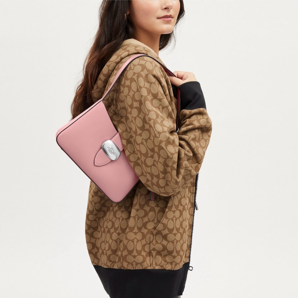 Coach NEW ELIZA Pink Shoulder Bag - Picture 4 of 15